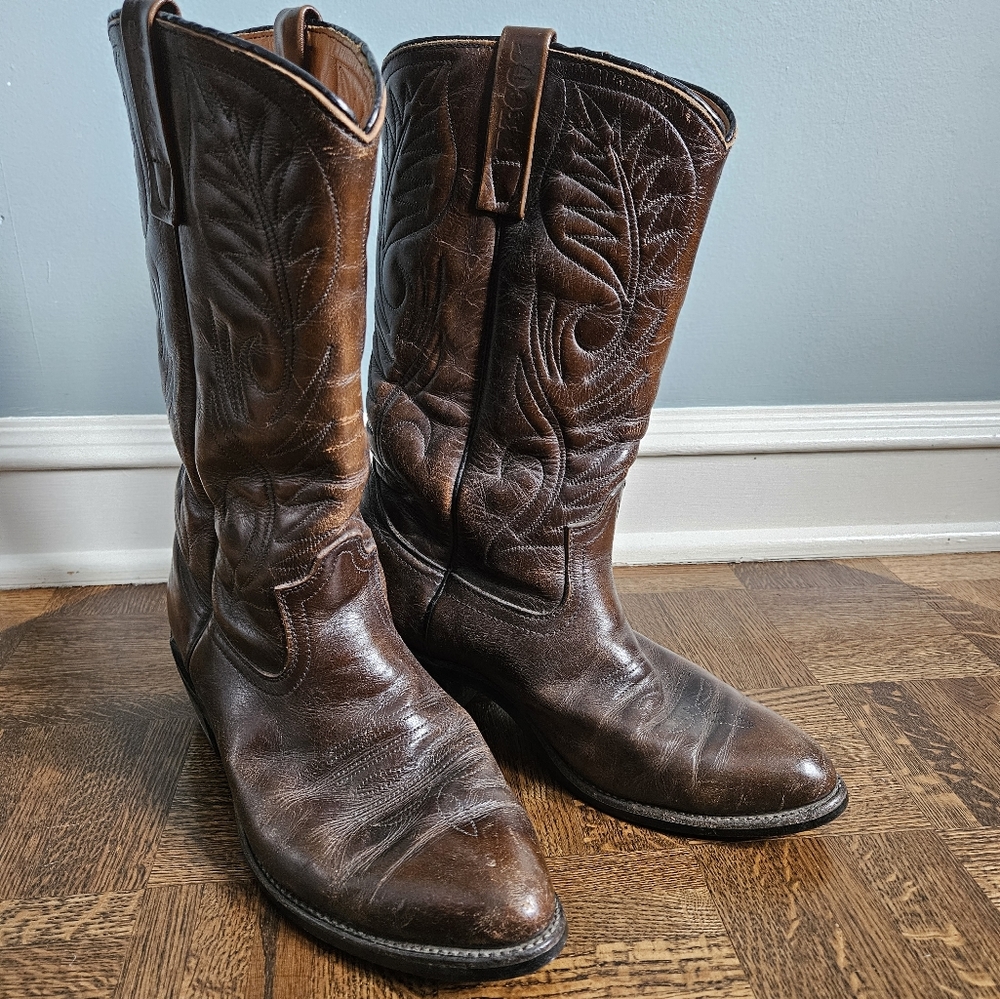 Vintage Red Wing Pecos cowboy boots